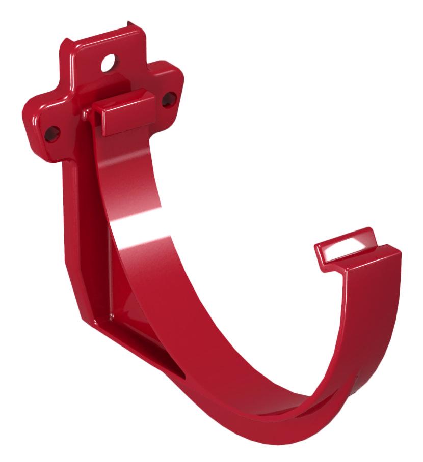 Кронштейн желоба ПВХ DEVOREX Classic 120 Бордовый (11683809) - фото 1