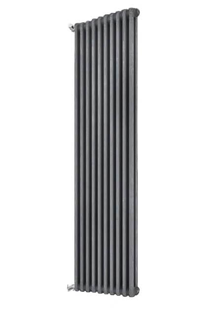 Радиатор трубчатый Cordivari ARDESIA COL.2 EL.8 368x1800 боковое подключение 24 F04 Grigio Grafite/Graphite Grey (38095739)