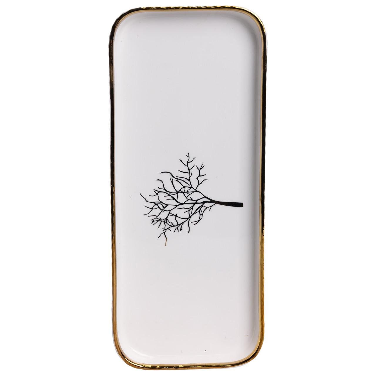 Столовий сервіз порцеляновий Valentina 32 пр. на 6 персон (DS-32-O) - фото 6