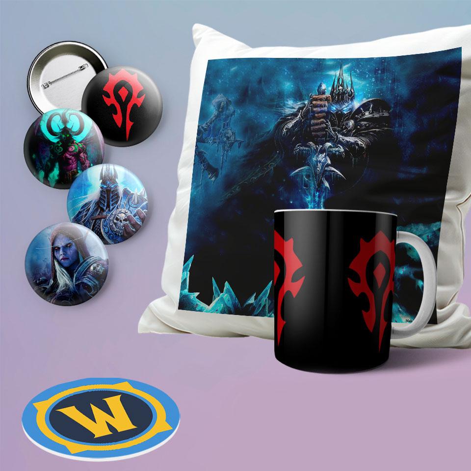 Подарочный набор игровой бокс World of Warcraft WOW horde (199)