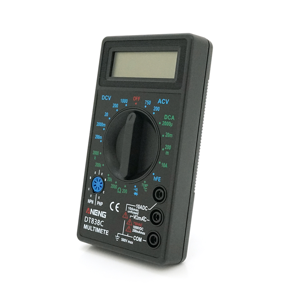 Мультиметр ANENG AN-DT838C функції V/A/R/C/hFE (YUT_V6853) - фото 2