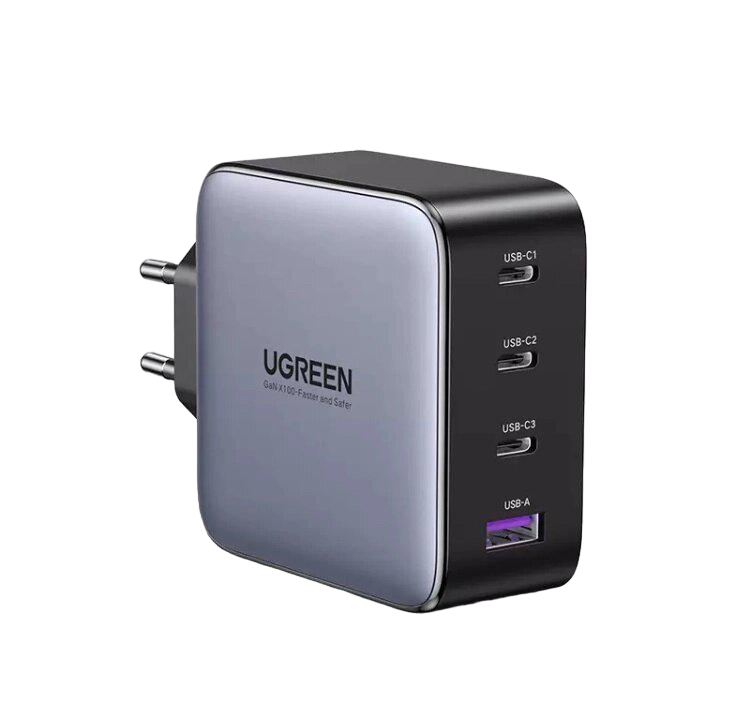 Зарядное устройство сетевое UGREEN GaN X 100W CD226 Fast Charger FCP 3C1A (40747)