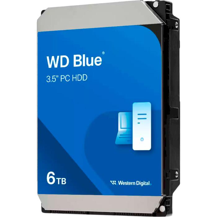 Жесткий диск Western Digital Blue 6 Тб SATA Blue (WD60EZAX) Жесткий диск Western Digital Blue 6 Тб SATA Blue (WD60EZAX)