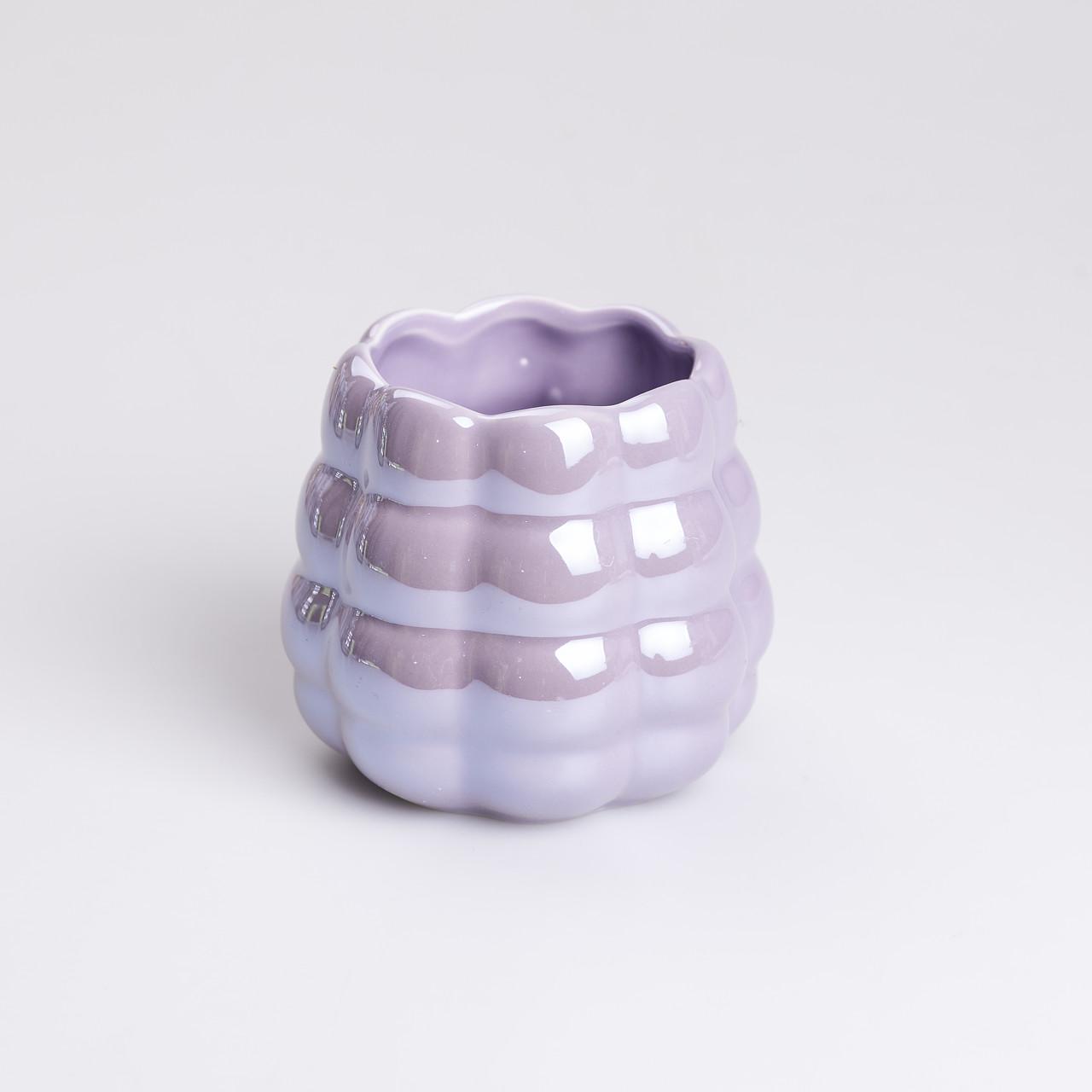 Набір десертних виделок та ложок на 3 персони з підставкою з кераміки 7 предметів Фіолетовий - фото 4 Набір десертних виделок та ложок на 3 персони з підставкою з кераміки 7 предметів Фіолетовий - фото 4