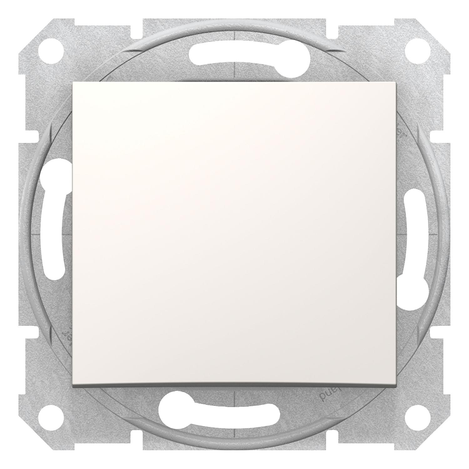 Перекрестный переключатель Schneider Electric Sedna Слоновая кость (SDN0500123)