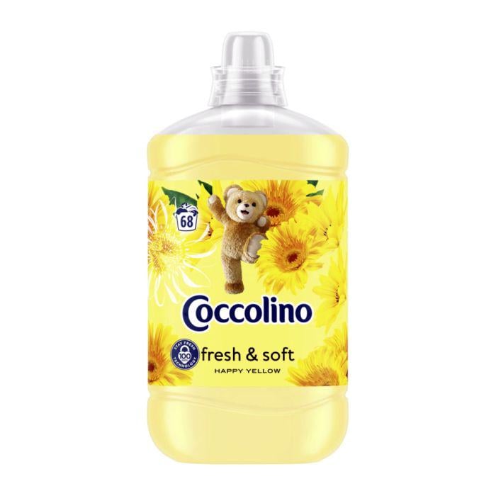 Кондиционер для белья Coccolino Happy Yellow 1,7 л 68 стирок (2214169967)