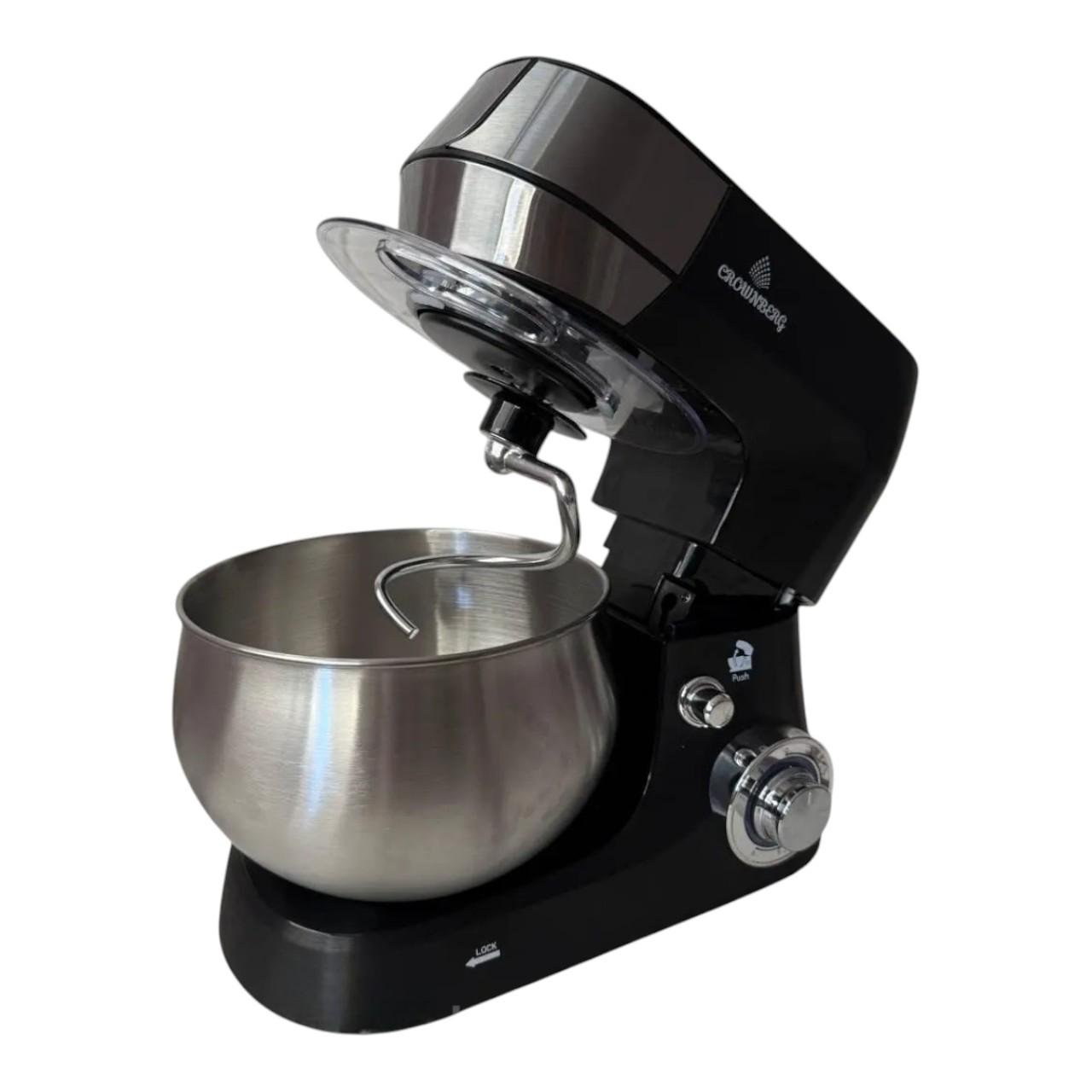 Комбайн кухонний Crownberg CB-3409 кухонна машина з місткою чашею та імпульсним режимом 2600 Вт 5 л (є309) - фото 6 Комбайн кухонний Crownberg CB-3409 кухонна машина з місткою чашею та імпульсним режимом 2600 Вт 5 л (є309) - фото 6