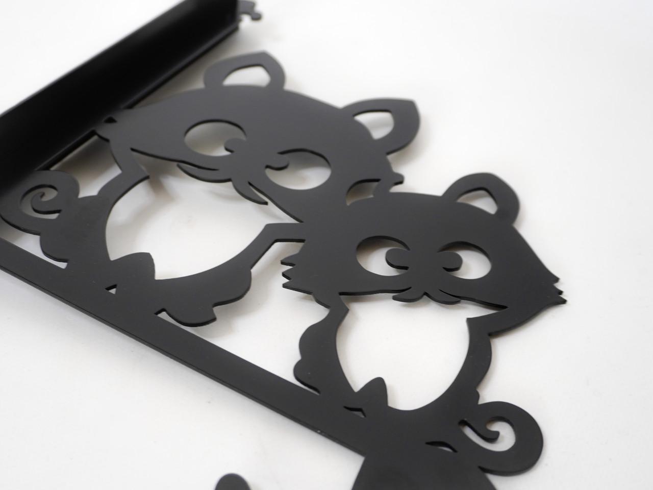 Кронштейн Друзья для кашпо с цветами метал Черный (М003) - фото 6 Кронштейн Друзья для кашпо с цветами метал Черный (М003) - фото 6