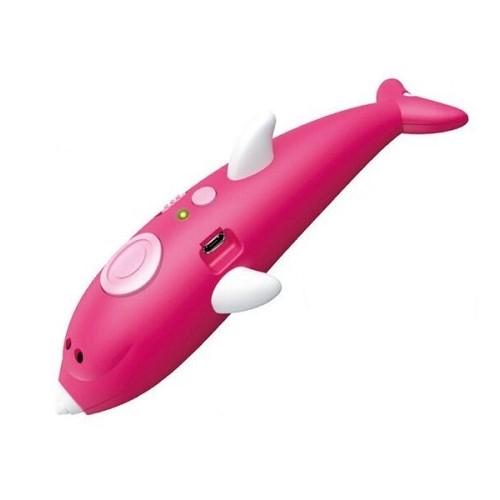 Ручка 3D аккумуляторная Дельфин K9903 с трафаретом (14598-1)