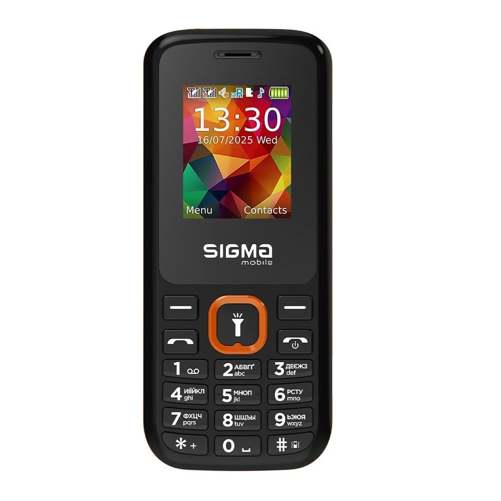 Мобильный телефон Sigma mobile X-style 171 Mini Dual Sim Black/Orange (31153196)