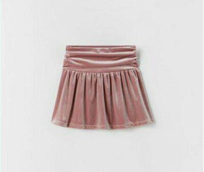 Спідниця дитяча велюрова Zara 140 см