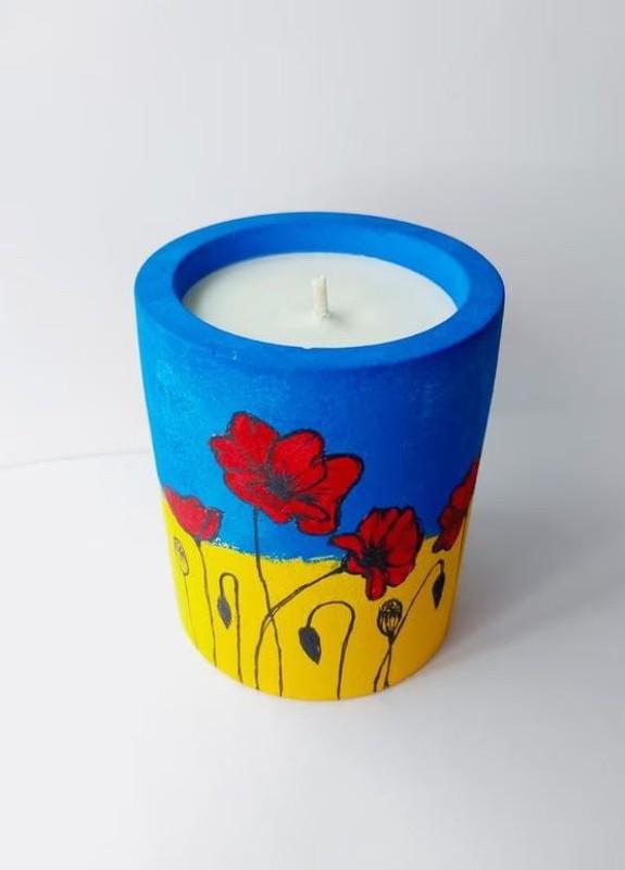 Свеча натуральная HandMade Маки (250-400) Свеча натуральная HandMade Маки (250-400)