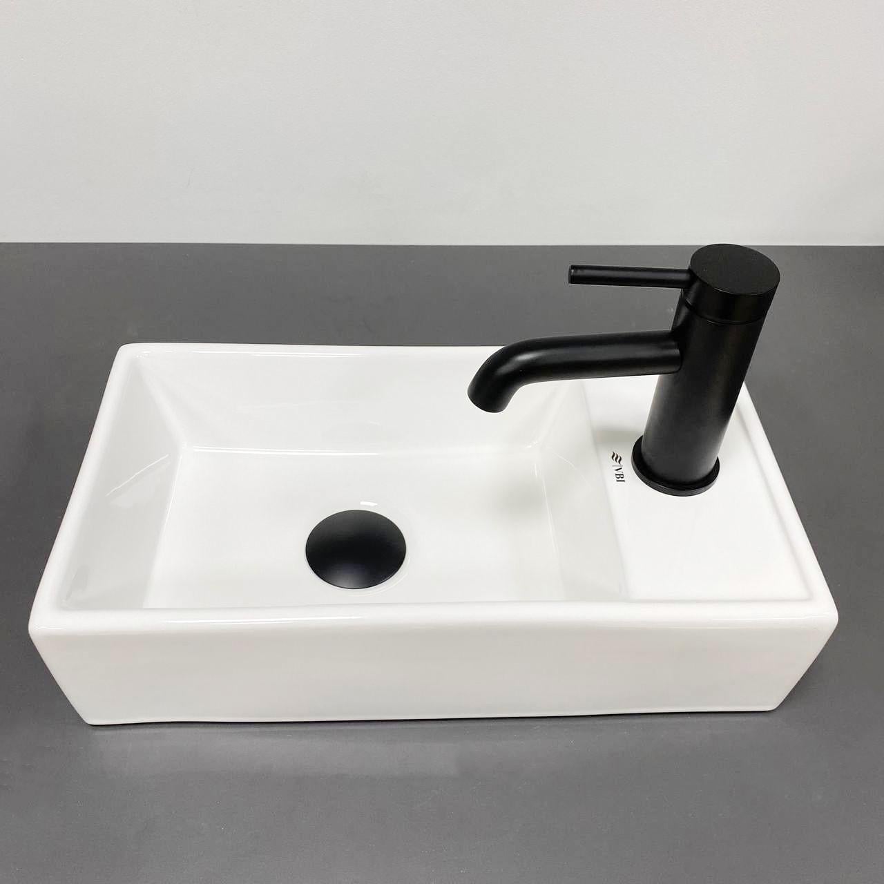 Умивальник накладний підвісний VBI LAGO L White (2808389398)