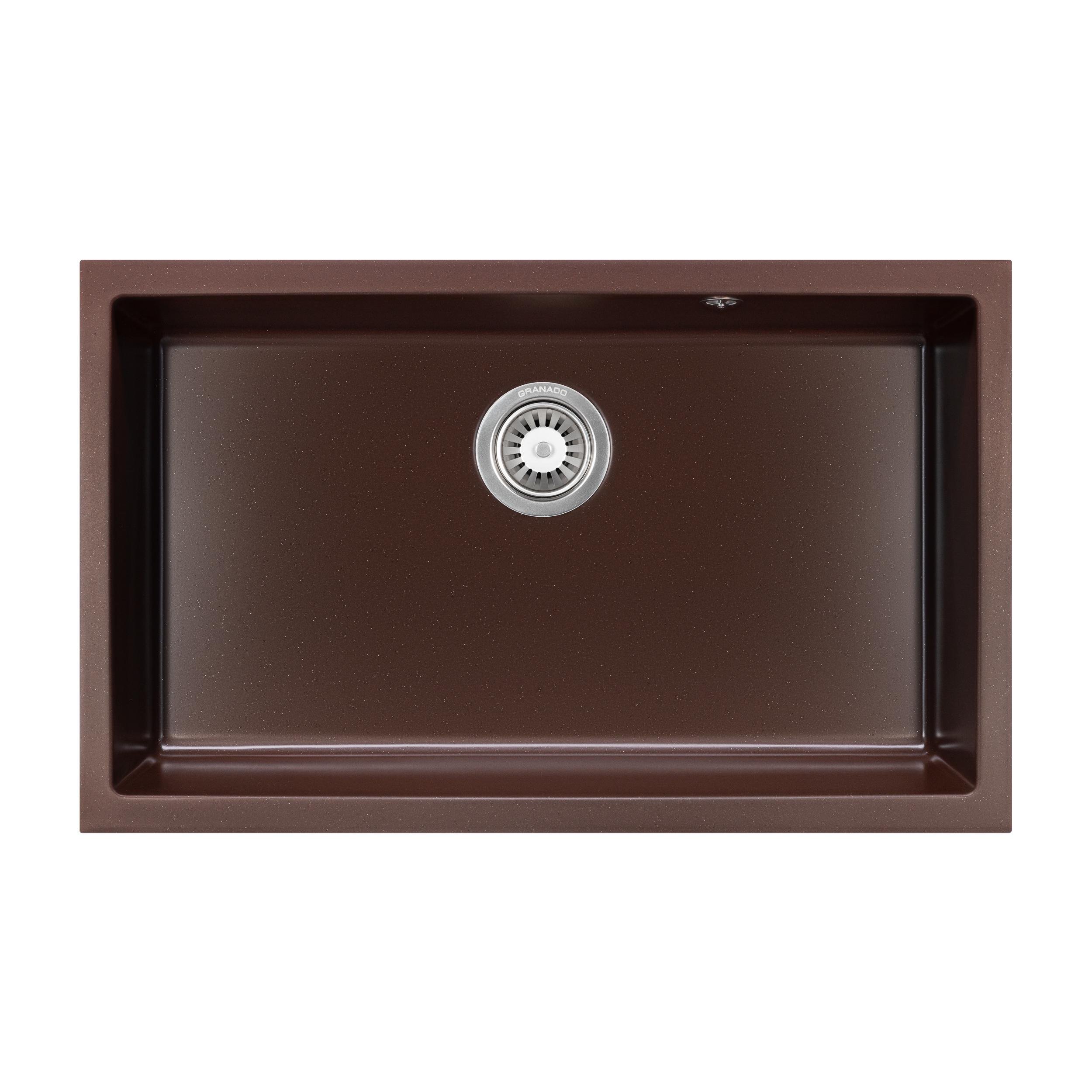 Мийка для кухні Granado Under top XL Marron - фото 1 Мийка для кухні Granado Under top XL Marron - фото 1