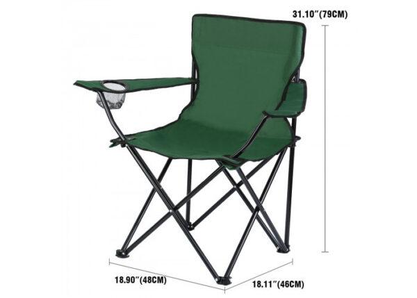 Стілець розкладний для риболовлі HX 001 Camping quad chair - фото 2