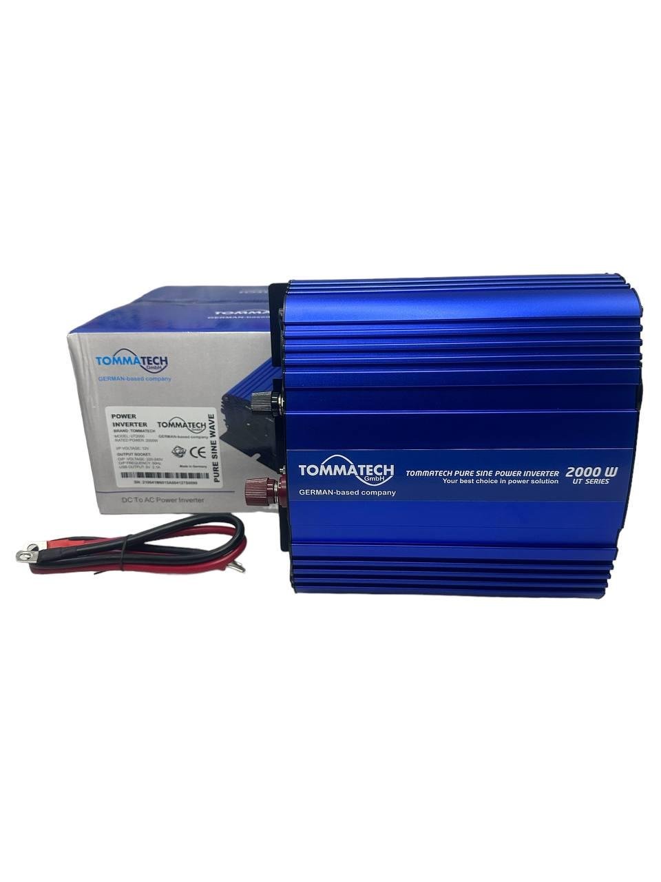 Преобразователь напряжения TommaTech UT чистая синусоида с возможностью подключения котла 2000 Вт (6457568569) - фото 2 Преобразователь напряжения TommaTech UT чистая синусоида с возможностью подключения котла 2000 Вт (6457568569) - фото 2