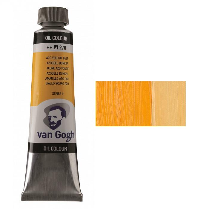 Олійна фарба Van Gogh туба 40 мл 270 Azo жовтий темний (02052703)