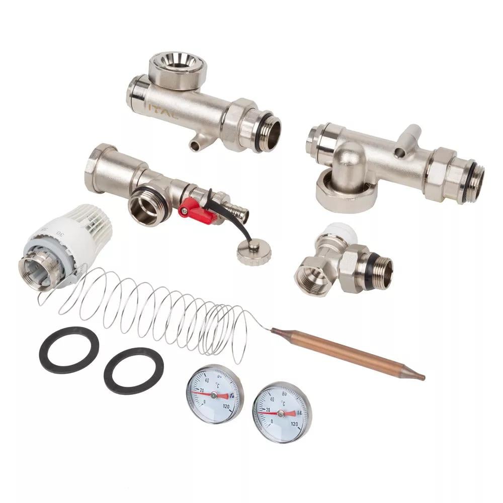 Змішувальна група для теплої підлоги ITAL MG1-B 1"х3/4" (215351) - фото 2 Змішувальна група для теплої підлоги ITAL MG1-B 1"х3/4" (215351) - фото 2