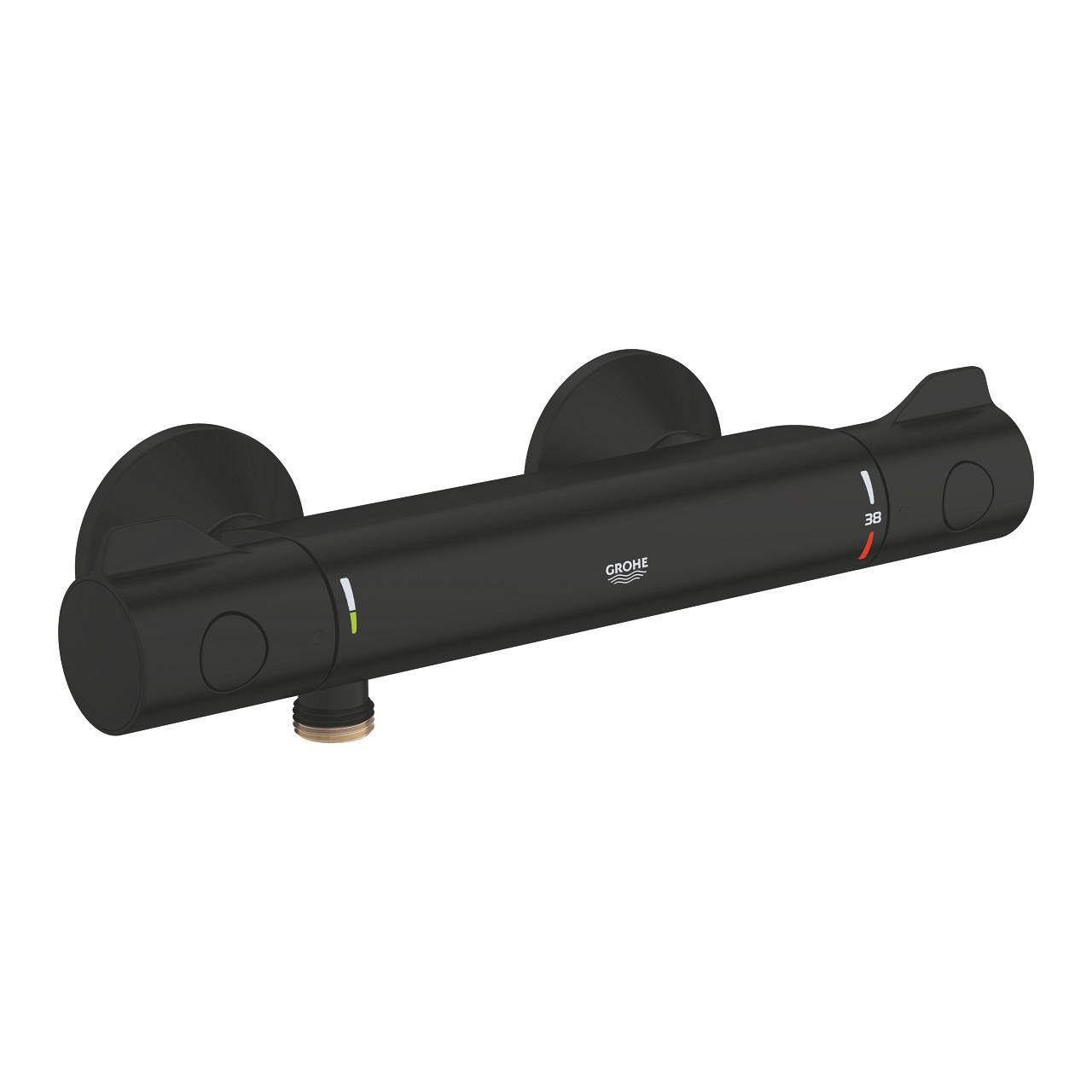 Смеситель для душа Grohe Grohtherm 800 1022022430 с термостатом Черный (268924)