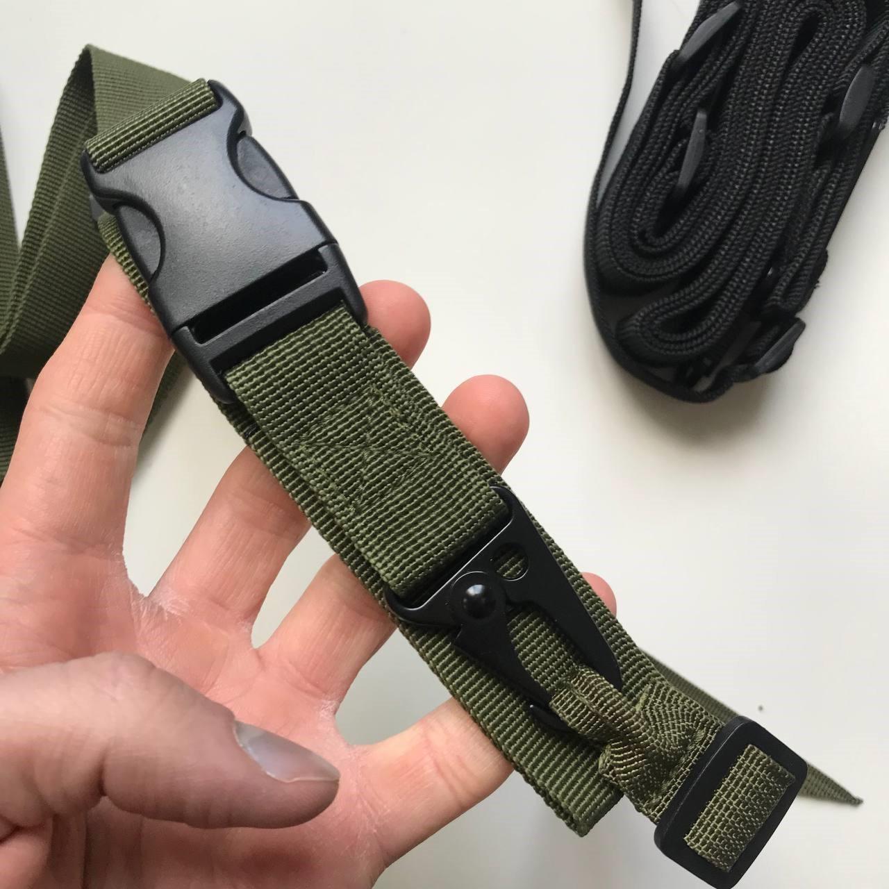 Ремень трехточечный для оружия Оливковый (11786102) - фото 3 Ремень трехточечный для оружия Оливковый (11786102) - фото 3