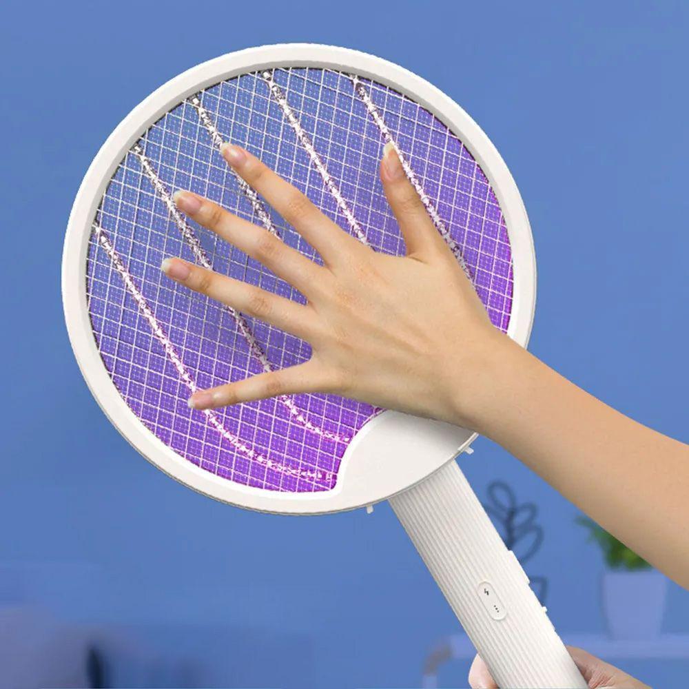 Мухобойка в виде ракетки электрическая (88_Four in one) - фото 3