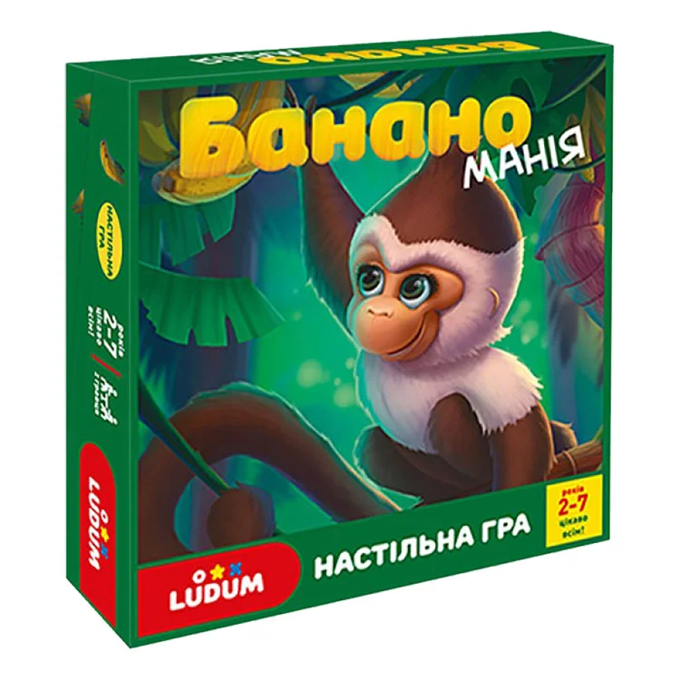 Настольная игра Ludum Бананомания Разноцветный (SR-113-N-1032)