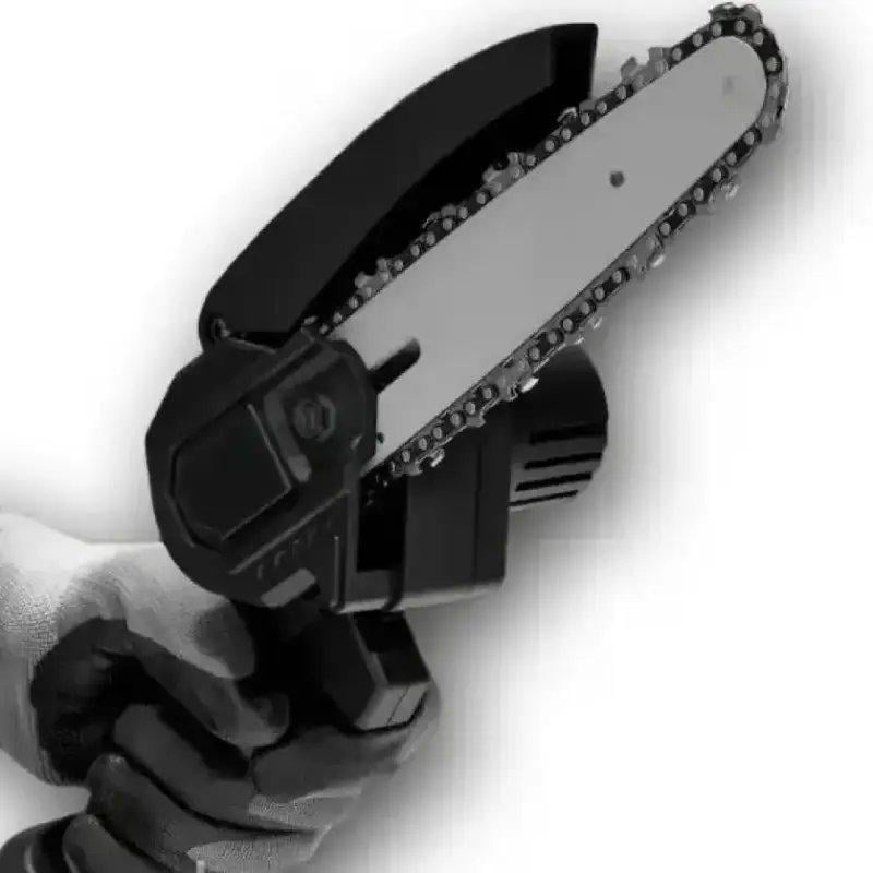 Пила Mini Electric Chain Saw1 для обрезки деревьев и распила дров 2 аккумулятора (17529155) - фото 11