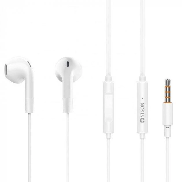 Наушники Yison X1 Wired Earphones White