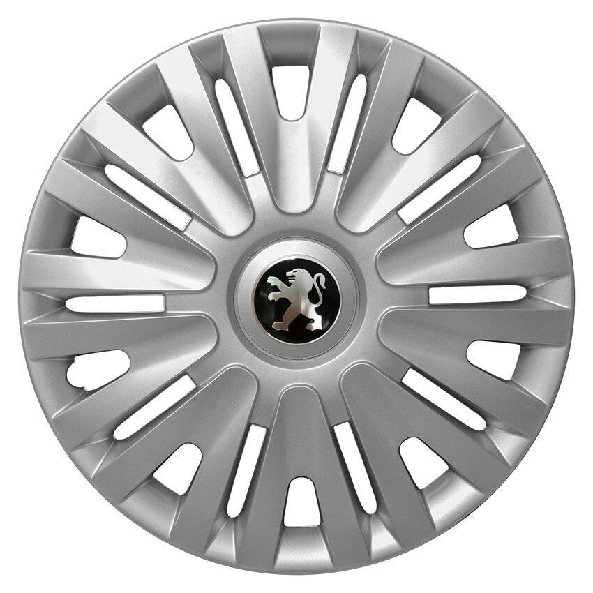 Комплект колпаков JAWOPLAST Alpha R14 для Peugeot 4 шт. Silver (28435329)