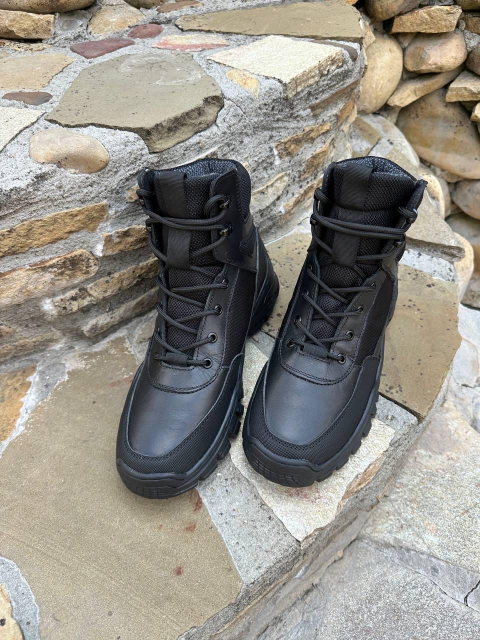 Берцы 7ЧБЧ демисезон-зима р. 38 Черный (150920340) - фото 3 Берцы 7ЧБЧ демисезон-зима р. 38 Черный (150920340) - фото 3