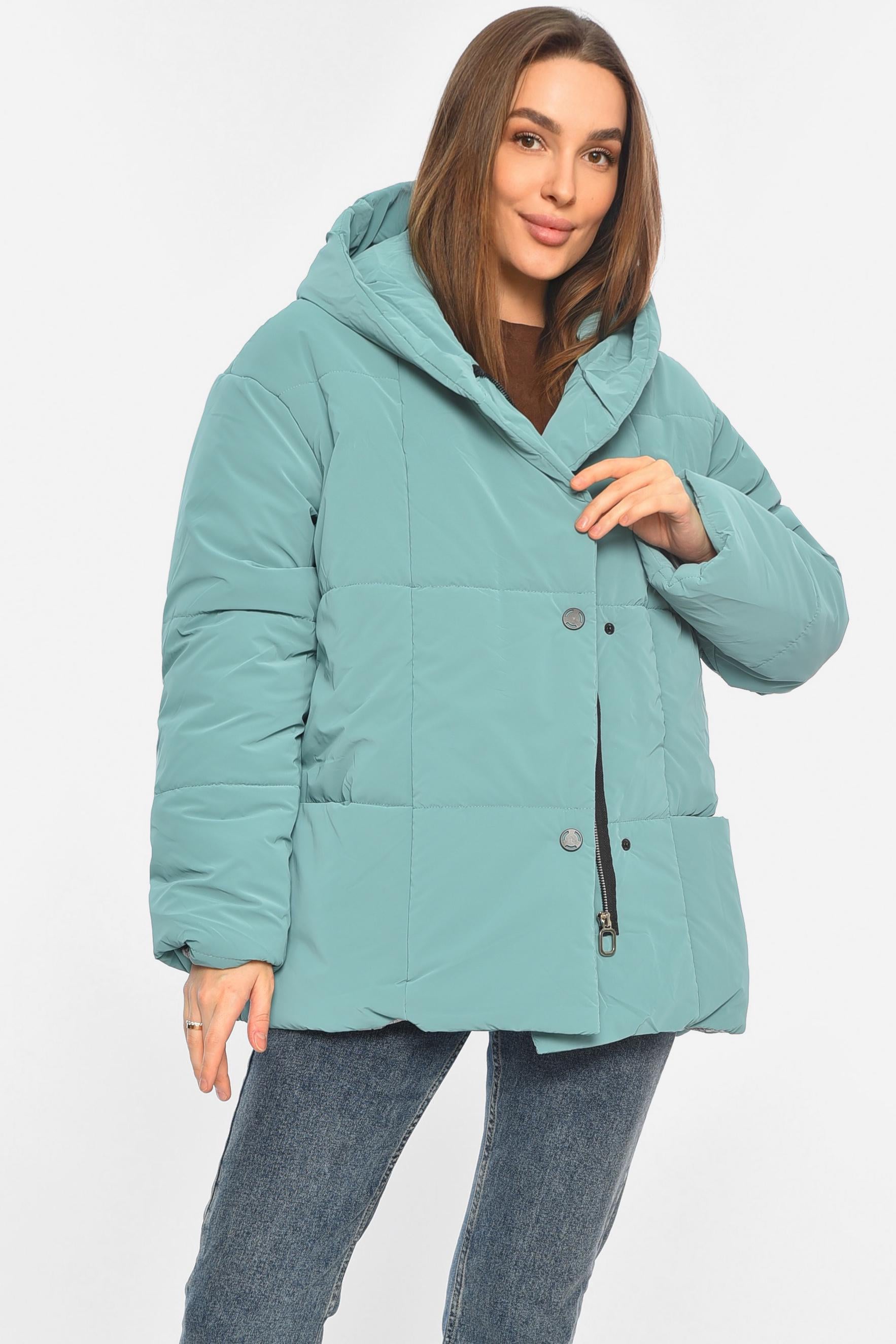 Куртка женская демисезонная M Зеленый (196464)