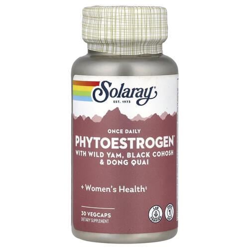 Поддержка при менопаузе Solaray Phytoestrogen 30 VegCaps (SOR-37586)