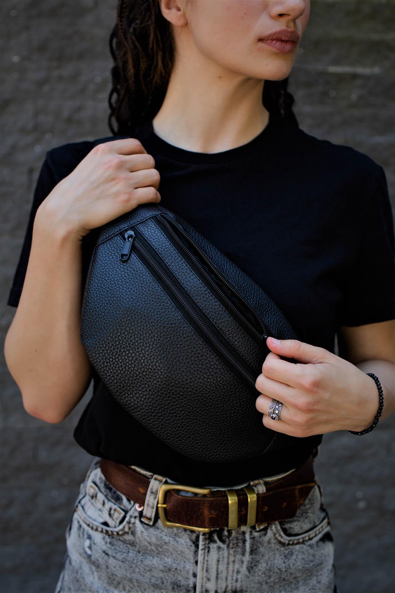 Бананка Without Brand Diamond Сrocodile woman Black (8048712)