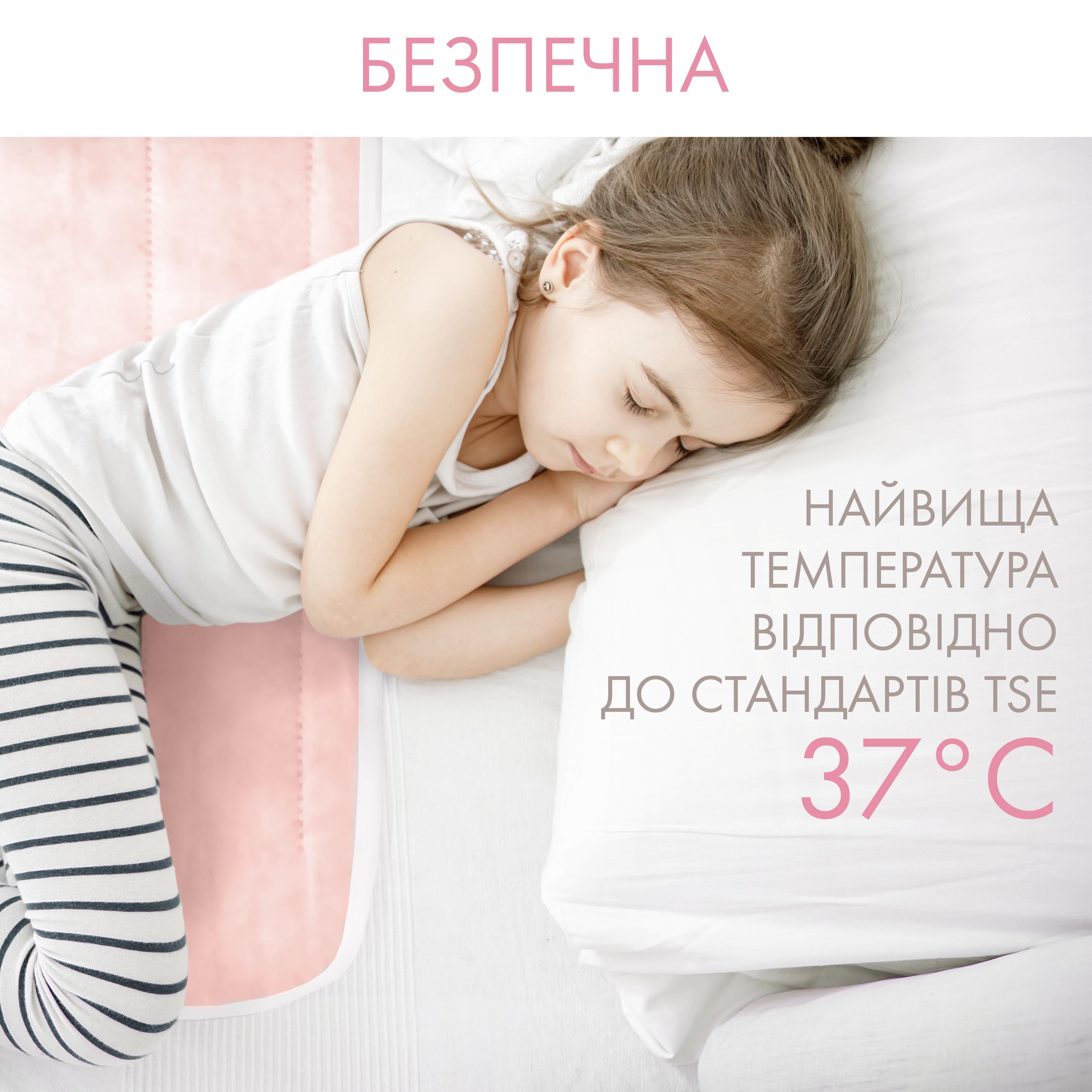 Простыня с подогревом Kayfovo Termosoft байка полуторная 120x160 см Розовый (28908) - фото 3 Простыня с подогревом Kayfovo Termosoft байка полуторная 120x160 см Розовый (28908) - фото 3