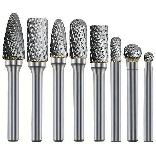 Набор борфреза по металлу 8 шт. хвостовик 6 мм в кейсе (26815982)