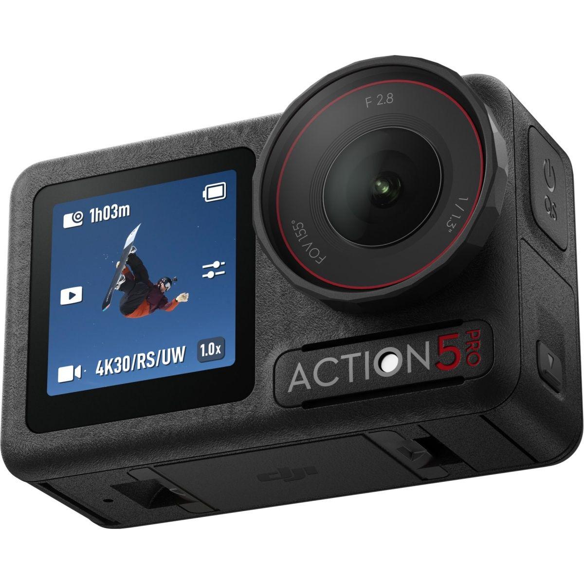 Экшн-камера DJI Osmo Action 5 Pro Adventure Combo Black - фото 4