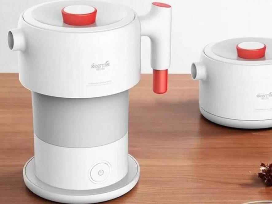 Електрочайник портативний Deerma Liquid Heater DEM-DH202 White (101077) - фото 4 Електрочайник портативний Deerma Liquid Heater DEM-DH202 White (101077) - фото 4