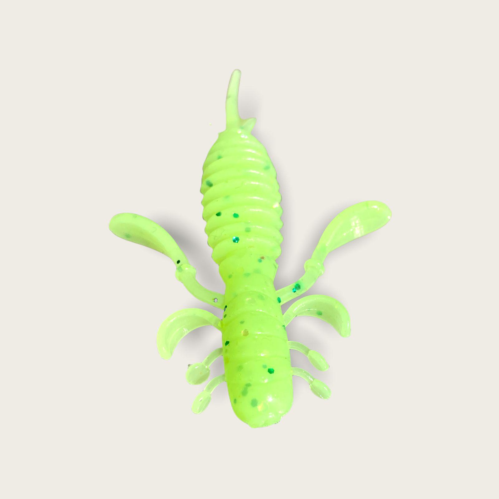 Приманки Big Baits Bouncy речная серия 1,6" 10 шт. # 114 Lime (2164114) - фото 6 Приманки Big Baits Bouncy речная серия 1,6" 10 шт. # 114 Lime (2164114) - фото 6