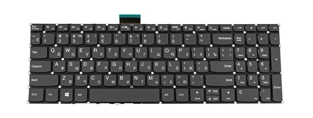 Клавіатура для ноутбука Lenovo Ideapad 3-15ALC06 (183298)