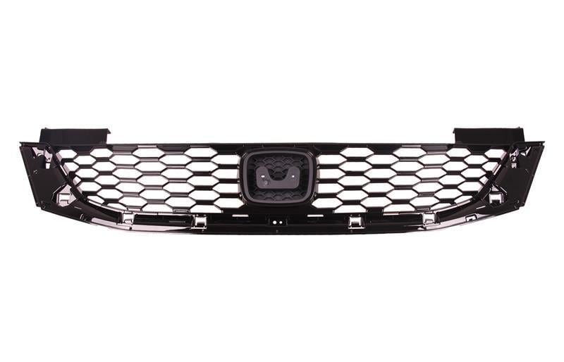Решетка передняя под покраску 2dv. Honda Accord Черный (CP HD-ACC-13-1851)