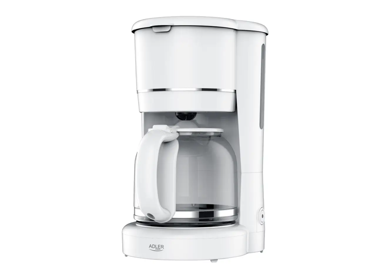 Кофеварка капельная Adler AD 4383 1,5 л 900 Вт подогрев кофейника каплезахист White