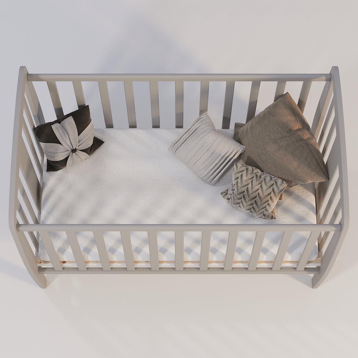 Детская кроватка Дубик-М Друзья Слоновая кость - фото 2 Детская кроватка Дубик-М Друзья Слоновая кость - фото 2