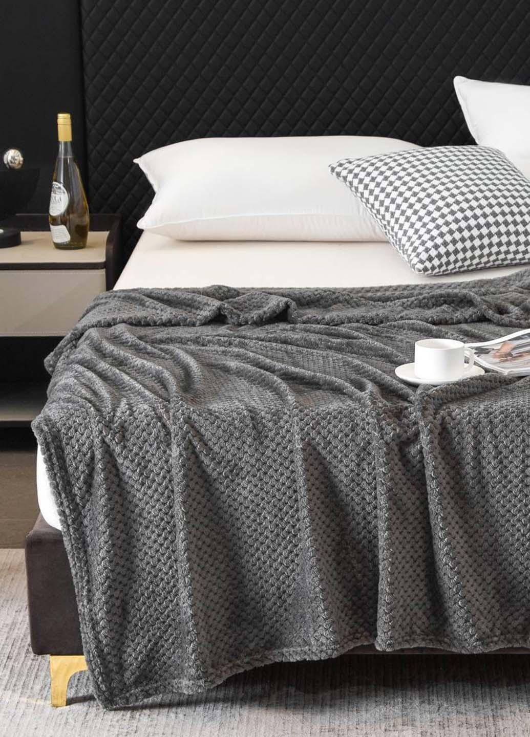 Покривало велюрове 200х150 см (104215-3) - фото 1 Покривало велюрове 200х150 см (104215-3) - фото 1