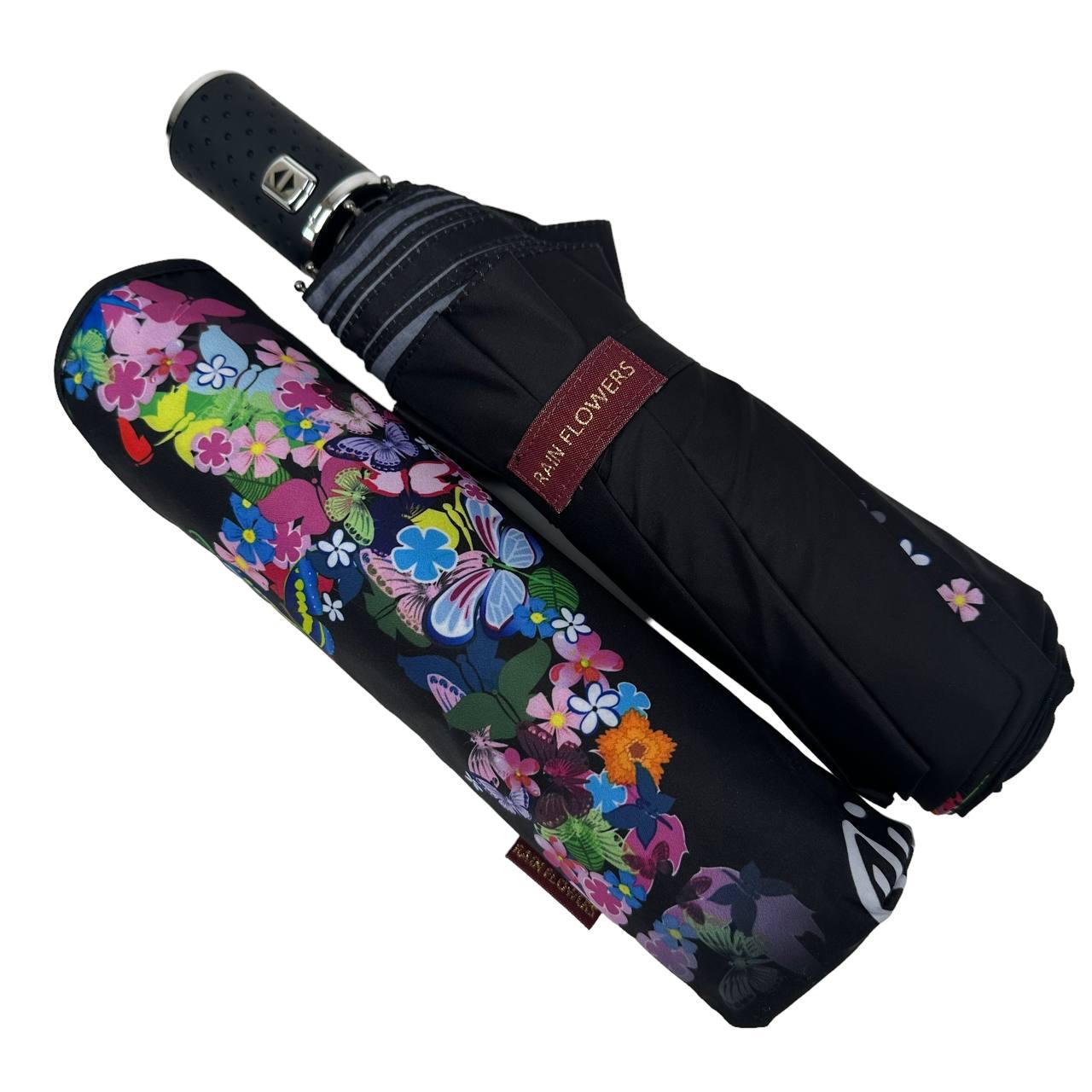 Зонт женский автомат Rain Зодиак Flower Рыбы Pisces mini в подарочной упаковке с платком (01040-4) - фото 6 Зонт женский автомат Rain Зодиак Flower Рыбы Pisces mini в подарочной упаковке с платком (01040-4) - фото 6