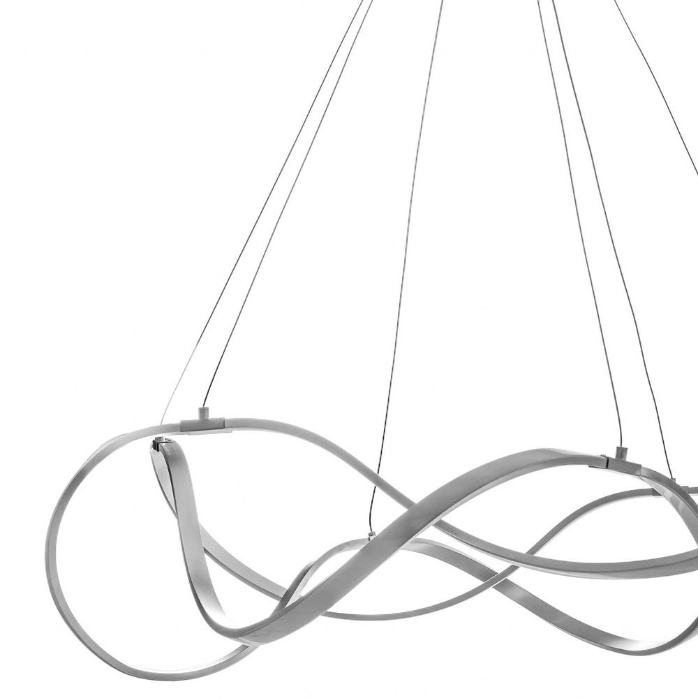 Люстра светодиодная подвесная современная Brille BL-534S/38 W LED SN - фото 4