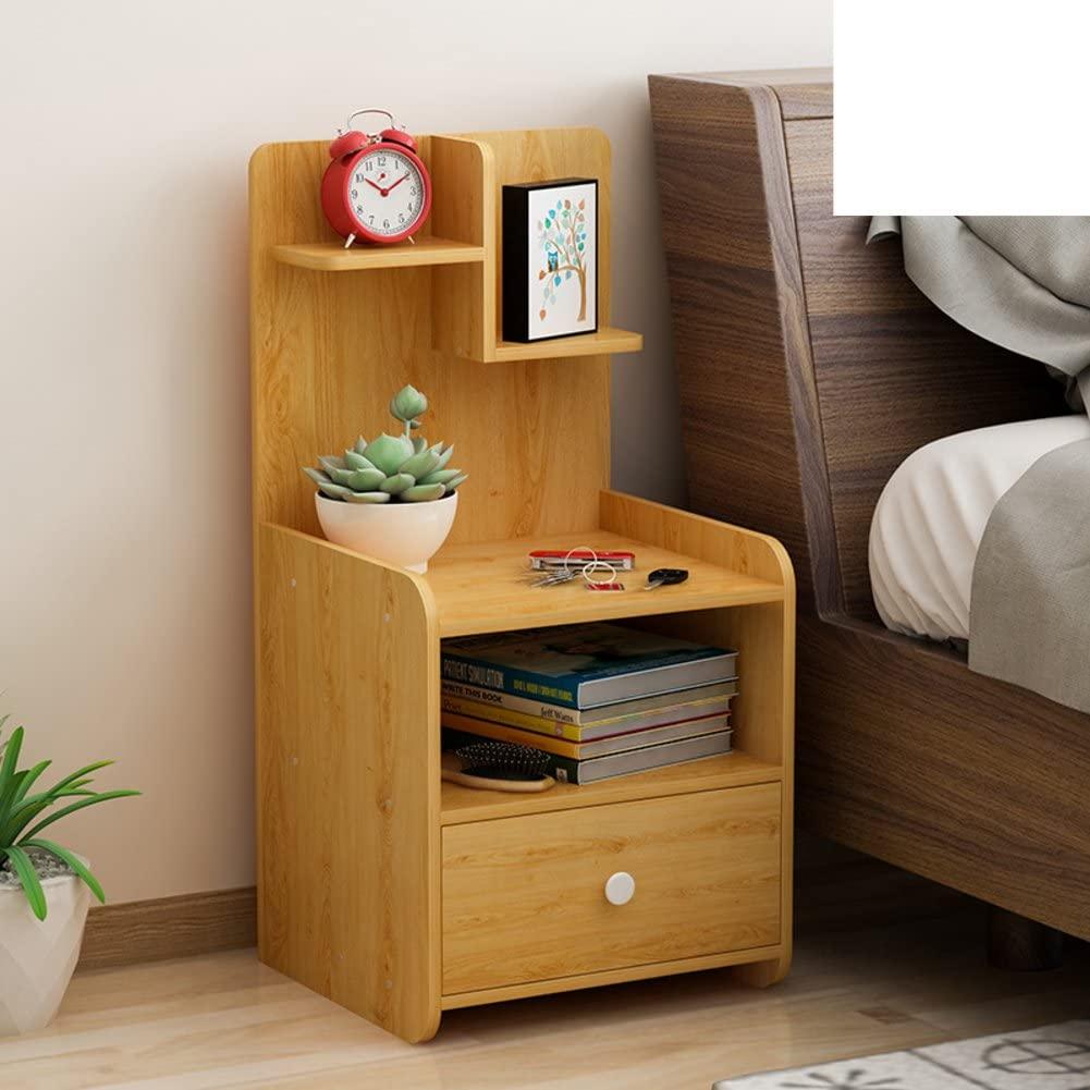 Тумба прикроватная из дерева Лекони 3 Карри (ПТМ-301303)