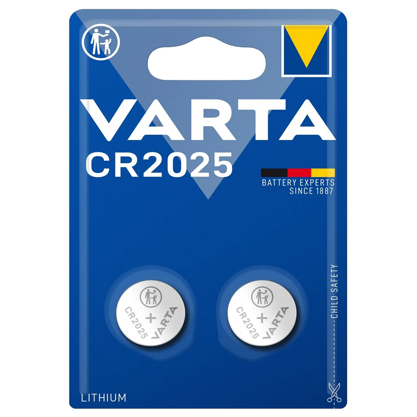 Батарейка литиевая VARTA CR 2025 1 шт. (16434)