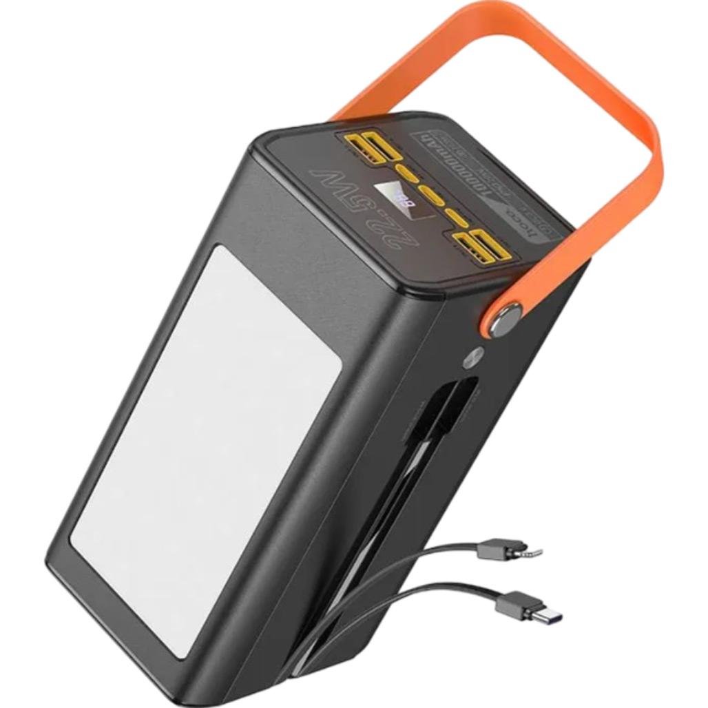 Внешний аккумулятор Hoco DB49 Action 100000 mAh 22,5W Black