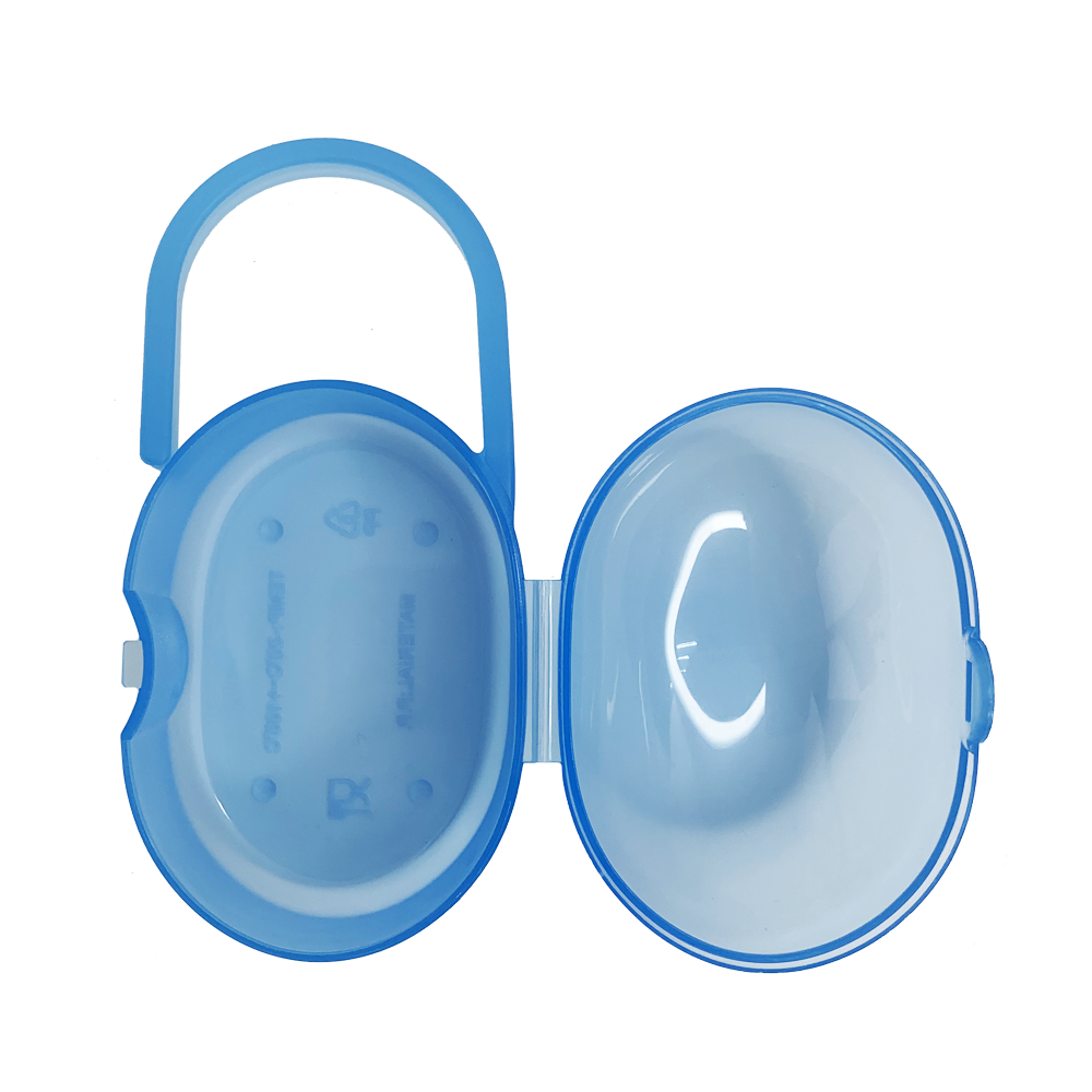 Контейнер для хранения пустышки Прозрачный/Голубой (23763525) - фото 2 Контейнер для хранения пустышки Прозрачный/Голубой (23763525) - фото 2