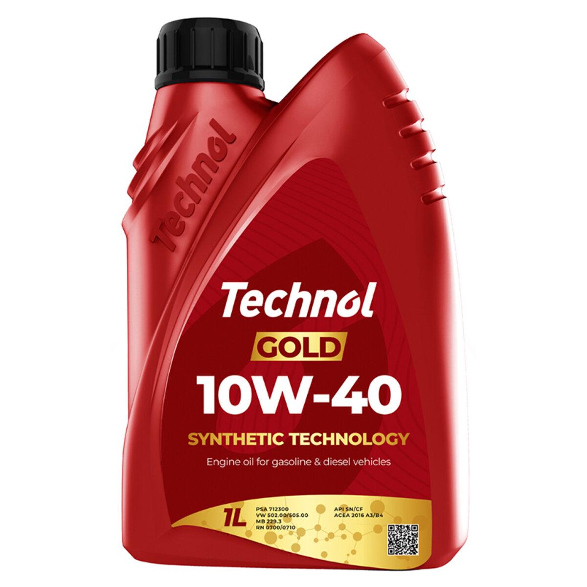 Масло моторное Technol Gold 10W-40 1 л